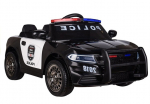 Kahekohaline laste elektriauto Police Black