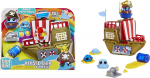 123088-EUC DohKins Pirate Ship Playset
