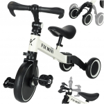 Trike Fix Mini distanču trīsritenis 3in1 ar pedāļiem balts