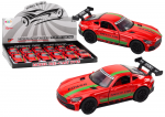 Sports Car Car 1:32 Action Figure Spoiler Metal Red Sounds