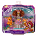 Mattel - Enchantimals Glam Party Filigree Fox Family