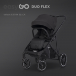 EasyGo Duoflex Ebony Black Jalutusk&auml;ru W/EA/DUOFLEX/EB