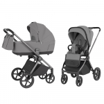 CARRELLO Ultra CRL-6527 Silk Grey Beebivanker 2-in-1