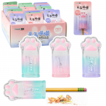 Pencil sharpener Cat's paw for thin pencils