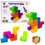Magnetic Blocks Magic Cube Puzzle 156 Challenge Cards 9 pcs.