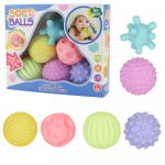 Sensory Balls For Children Educational Soft Colorful 6pcs