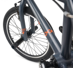 Laste jalgratas SCOOL S'COOL XtriX 20 1-speed BMX 20" HiTen, tume hall/oranž