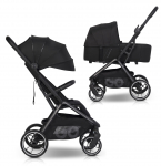 EasyGo Zoya Ebony Black Beebivanker 2-in-1 Z/EA/ZOYA/2W1/EB