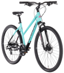Naiste matkajalgratas Tabou Flow 1 W 28", must/m&uuml;ndiroheline