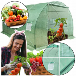Foil Tunnel Garden Greenhouse 4x2.5x2m Foil 10m&sup2; UV-4 Premium