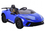 Elektriskā sporta automa&scaron;īna bērniem Lamborghini Huracan Blue