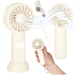 Galda ventilators mini rokas ventilators portatīvais USB 13.8cm