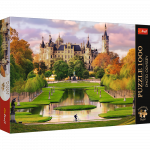 Puzzle - "1000 Premium Plus" - Photo Odyssey: Schwerin Castle, Germany Trefl 10814
