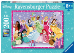 Ravensburger - Puzzle 200 XXL Disney Princess A Magical Christmas