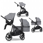EasyGo Duoflex Cloudy Gray Kaksikute vanker