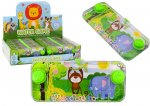Water Game Arcade Console Green Monkey Giraffe Safari Pad Wheels