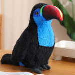 Plī&scaron;a tukanis rotaļlieta 30 cm Blue
