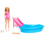 Barbie Pool with Doll - Refreshed HRJ74