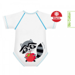 Growing body Bio Cotton Warm 0-36m raccoon