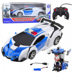 Auto Robot 2in1 Police Remote Controlled Police Car RC 1:18