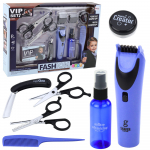 Little Barber's Set Hairdresser Clipper Scissors Accessories 10 pcs.