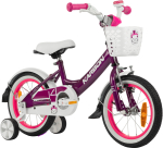 Laste jalgratas Karbon Tiara 14", violetne