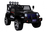 Divvietīgs bērnu elektromobilis Jeep S2388 Black