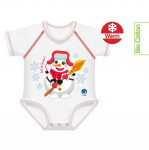Growing body Bio Cotton Warm 0-36m snowman