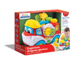 Interactive Truck &ldquo;Eugenius the Road Genius&rdquo; with Screwdriver and Hammer Polish Language Clementoni 50110