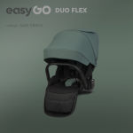 Siedzisko spacer&oacute;wki do w&oacute;zka dziecięcego EasyGo Duoflex Sage Green SI/EA/DUOFLEX/SG