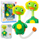 Bath Toy Turtle with Fish Fountain Shower Suction Cups
