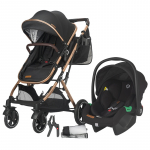 Convertible 3in1 stroller Coccolle Ravello Diamond black