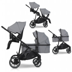 EasyGo Duoflex Cloudy Gray Kaksikute vanker