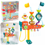 Overflow Bath Toy Wheel Cups Shower