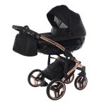 Junama Diamond S-Line Black Rose Gold Lapsevanker 2 in 1