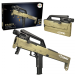 FMG9 Folding Rifle Foam Darts Shells Flashlight Weapon
