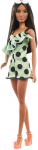 Barbie Fashionistas Doll - Lime Green Polka Dots (New pack.) HPF76