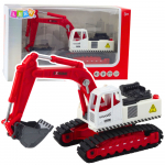 Metal Crawler Excavator with Movable Swivel Bucket, Cabin, Lights, Sounds