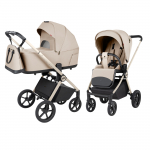Baby stroller 2w1 CARRELLO Ultra F CRL-6556 Polar Beige