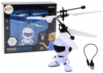 Flying Astronaut Hand Controlled Drone Helicopter White