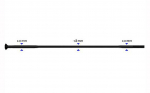 Kodarad Sapim Race Straight 2-1.8-2 x 302 mm