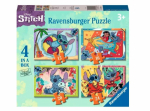 Ravensburger - Puzzle 4in1 Disney Stitch
