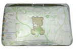 Bērnu gultas veļa: 3 daļas virspalags + spilvendrāna + apmalīte Papa bear CEBA BABY CEBA-800-004papa