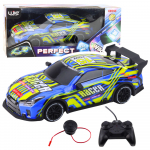 Remote Control Sports Car Blue Yellow