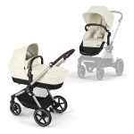 Cybex Eos Lux Seashell Beige Lapsevanker 2 in 1