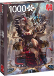 Jumbo - Puzzle 1000 Premium Collection Zodiac Queen