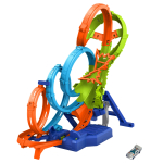 M&auml;nguautode rada Mattel Hot Wheels 4-Loop Crash-Out