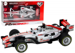 Racer Sports Car With 1:9 Drive Silver Sounds