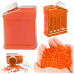 Set of Orange Hydrogel Water Balls for Guns 20000 pcs.