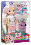 543442-EUC Rainbow High Littles Rainbow Fantasy Fairies Doll - Opal (Rainbow)